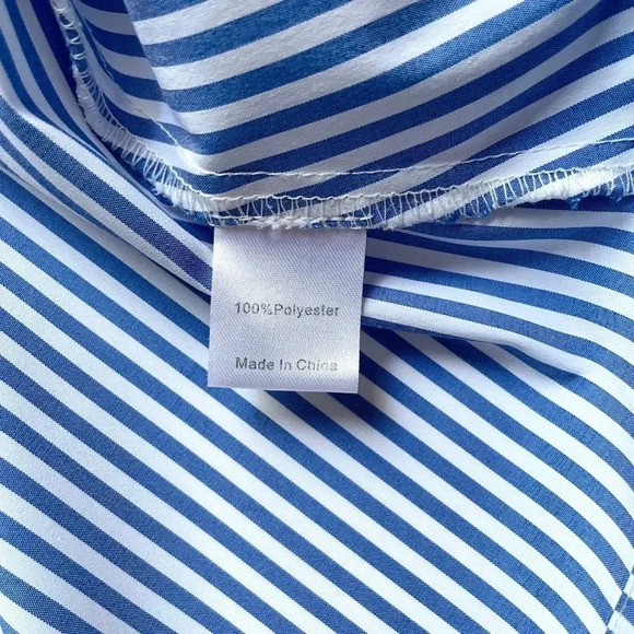 NWOT Tuckernuck Striped Easton Blouse - Picture 5 of 6